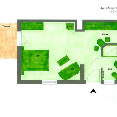 公寓 Haus Bela Nonnevitz